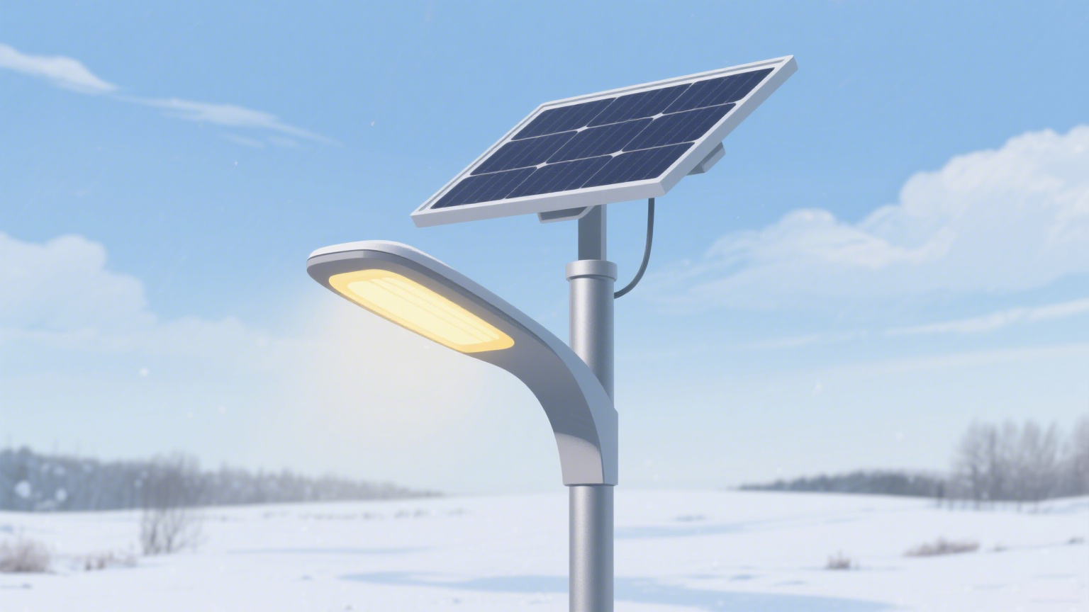冬季太陽能燈的續航問題解決 封面圖